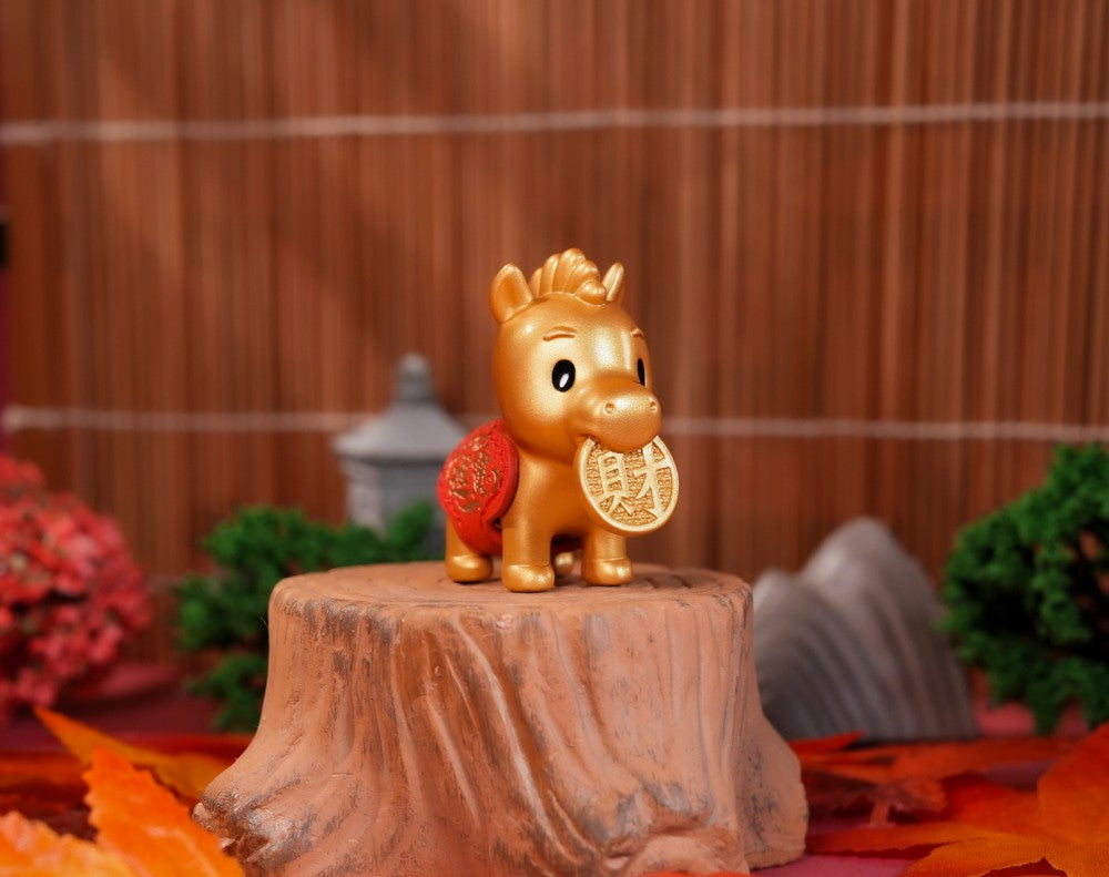 The Fortune Bringer: 2026 Year of the Horse Prosperity Figurine