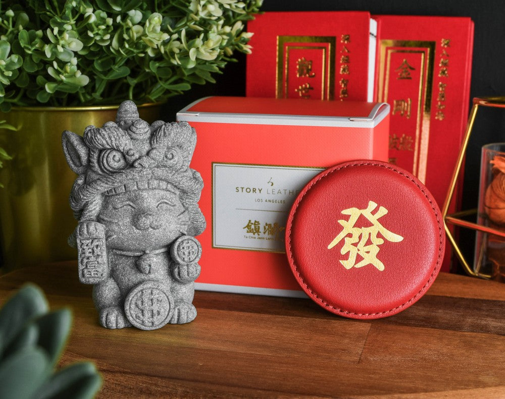 Prosper the Lion-Dance Cat
