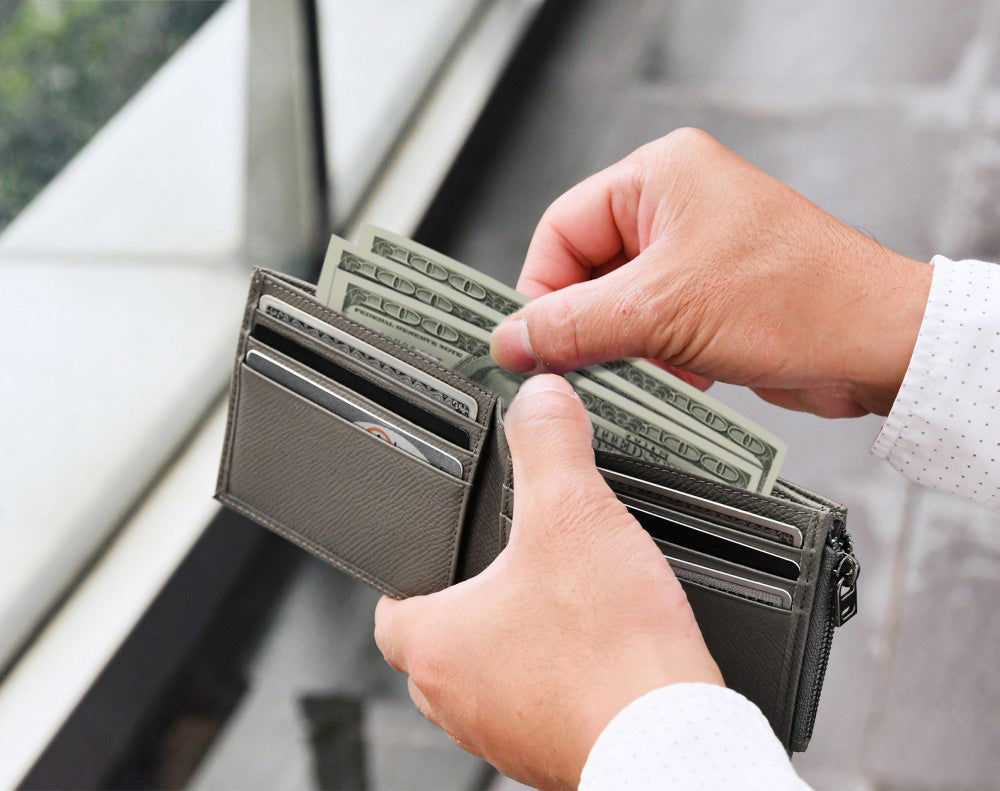 FeatherLite Wallet - Gray
