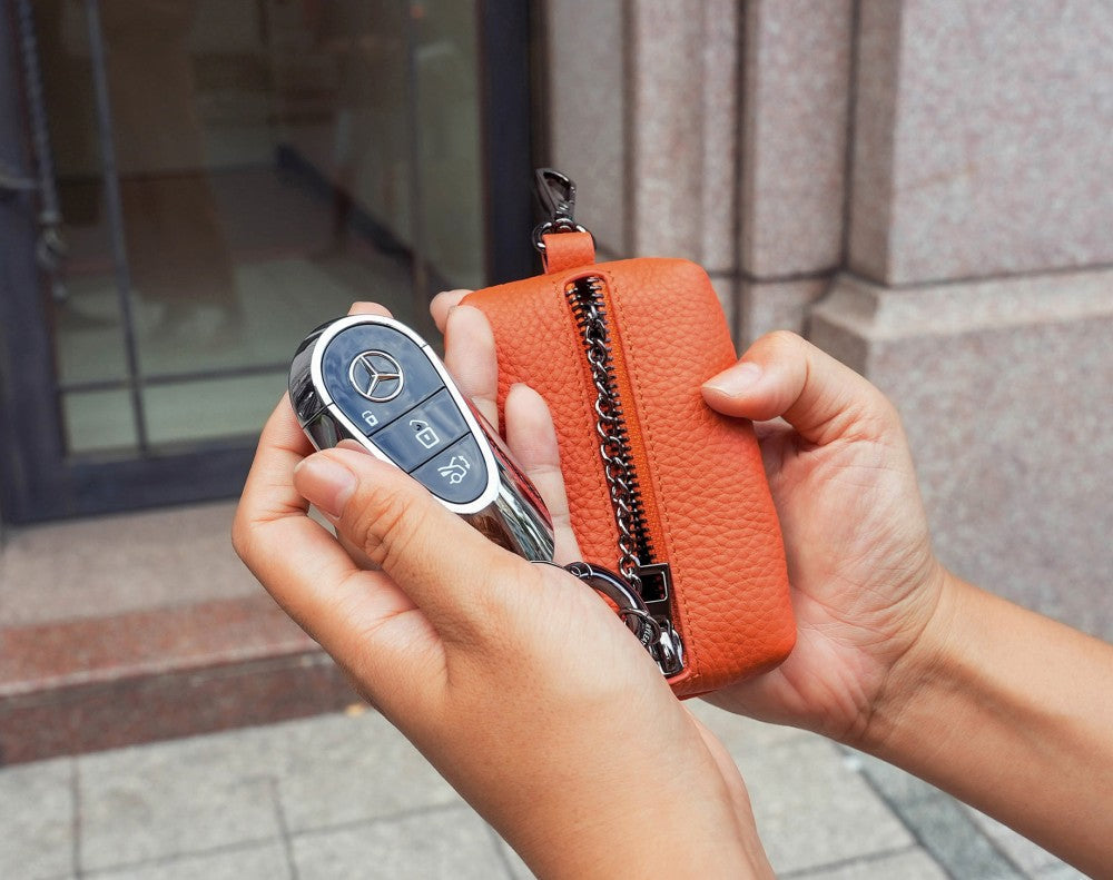 Metro Key Pouch - Orange