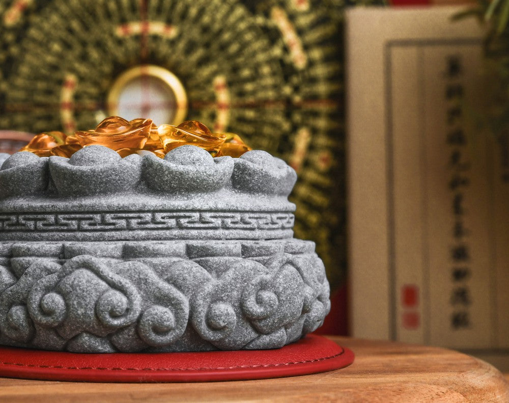 Bustling Treasure-Gathering Basin for Good Feng Shui