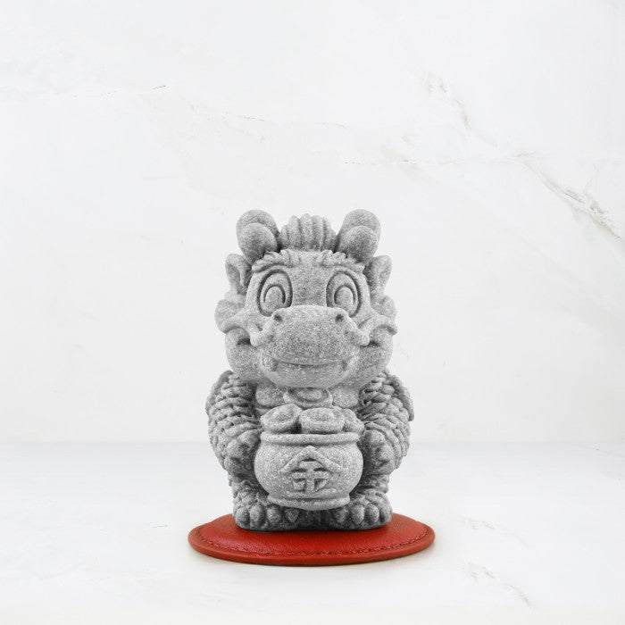 Expo Dragon Tortoise Stone Figurine