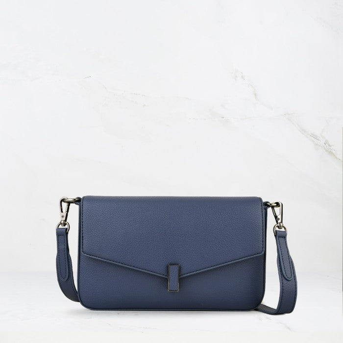 Nomi Bag - Japanese Vegan Leather in Blue