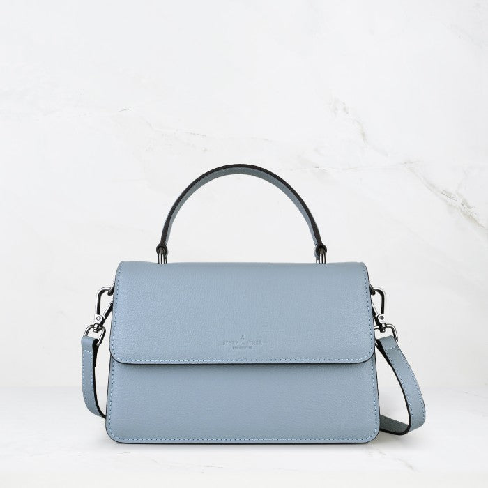 Arc Convertible Satchel - Coral Blue