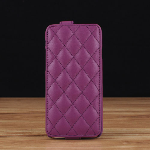 Down Flip Quilted Leather Case