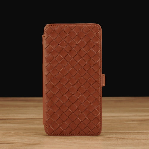 Woven Book Style Leather Case