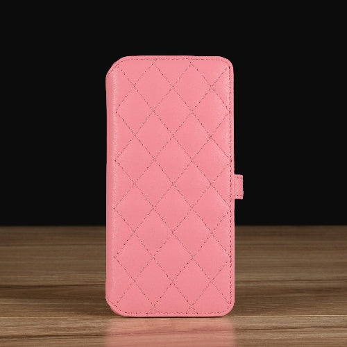 Book Style Quilted Leather Case